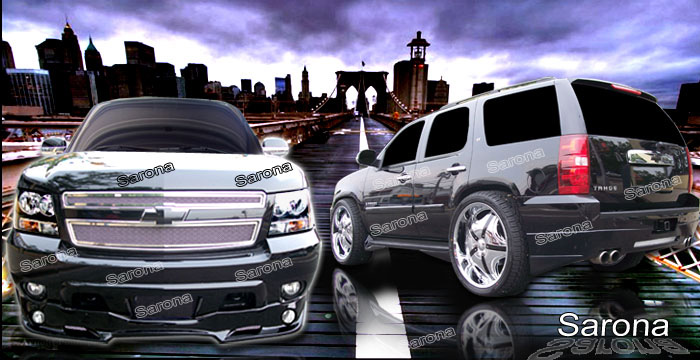 Custom Chevy Tahoe Body Kit  SUV/SAV/Crossover (2007 - 2014) - $1350.00 (Manufacturer Sarona, Part #CH-021-KT)
