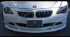 Custom BMW 6 Series Front Bumper Add-on  Coupe & Convertible Front Add-on Lip (2004 - 2007) - $390.00 (Part #BM-011-FA)