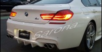 Custom BMW 6 Series  Coupe, Convertible & Sedan Rear Add-on Lip (2011 - 2016) - $775.00 (Part #BM-036-RA)