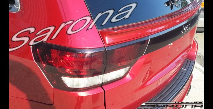 Custom Jeep Grand Cherokee  SUV/SAV/Crossover Trunk Wing (2011 - 2013) - $249.00 (Part #JP-001-TW)