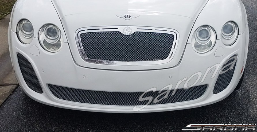 Custom Bentley GTC  Convertible Front Bumper (2004 - 2011) - Call for price (Part #BT-032-FB)